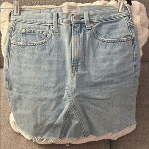 Everlane Sky Blue Denim Skirt / waist 26